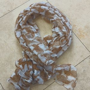 Lucky Brand elephant scarf